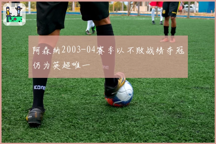阿森纳2003-04赛季以不败战绩夺冠仍为英超唯一